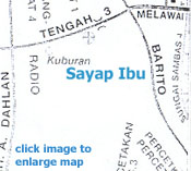Map of Sayap Ibu Location