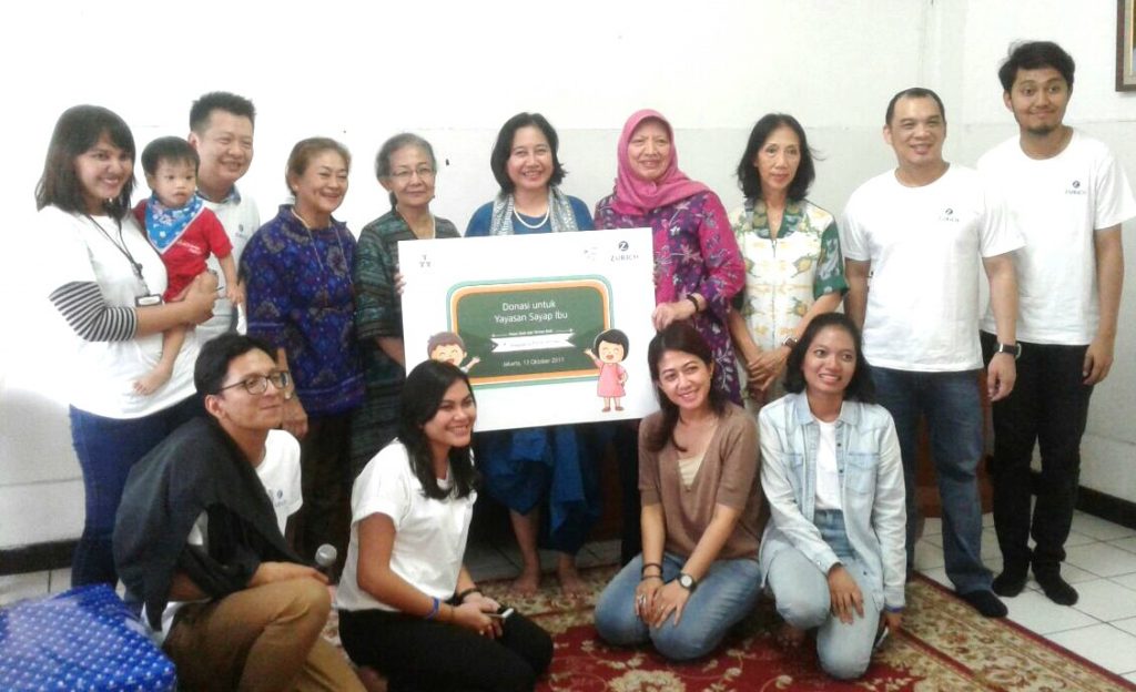 DONASI DARI ZURICH INSURANCE JAKARTA